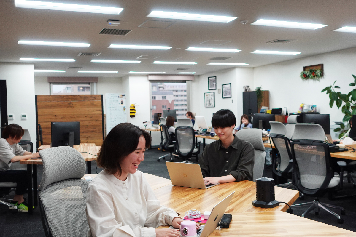 JOYZOの社内の雰囲気