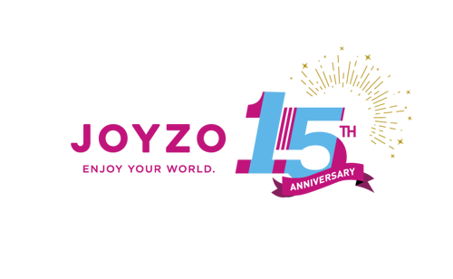 JOYZO 15周年記念ロゴ